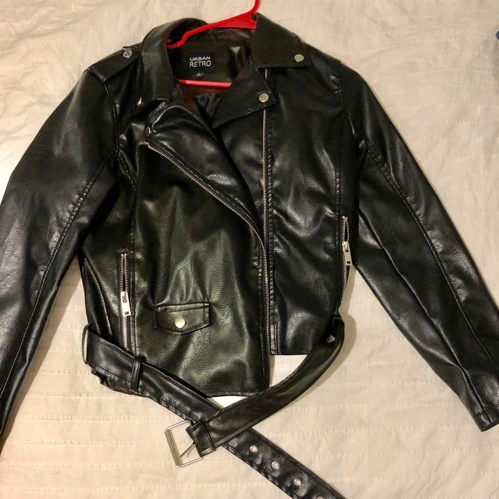 Faux leather Moro jacket